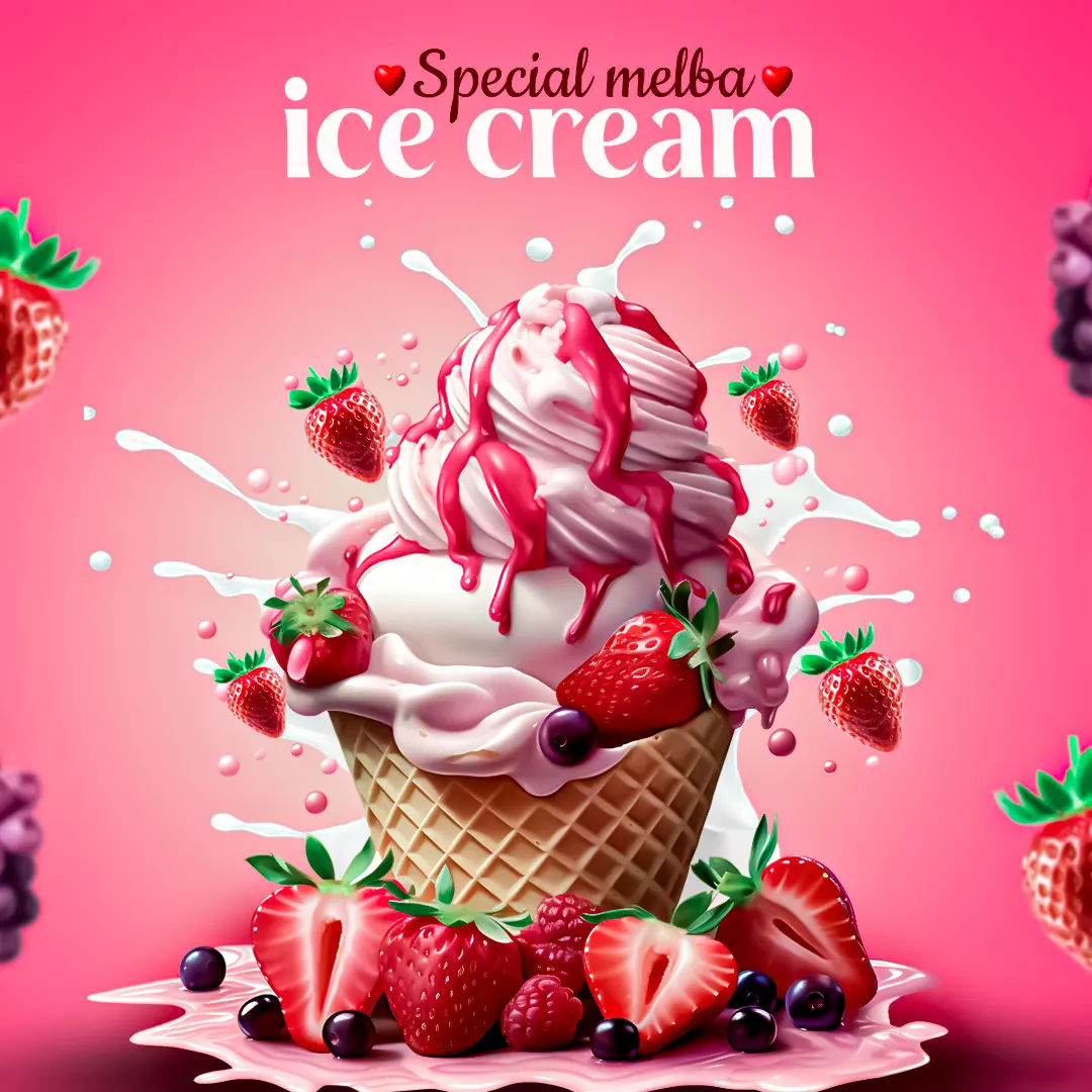 Melba Ice Cream